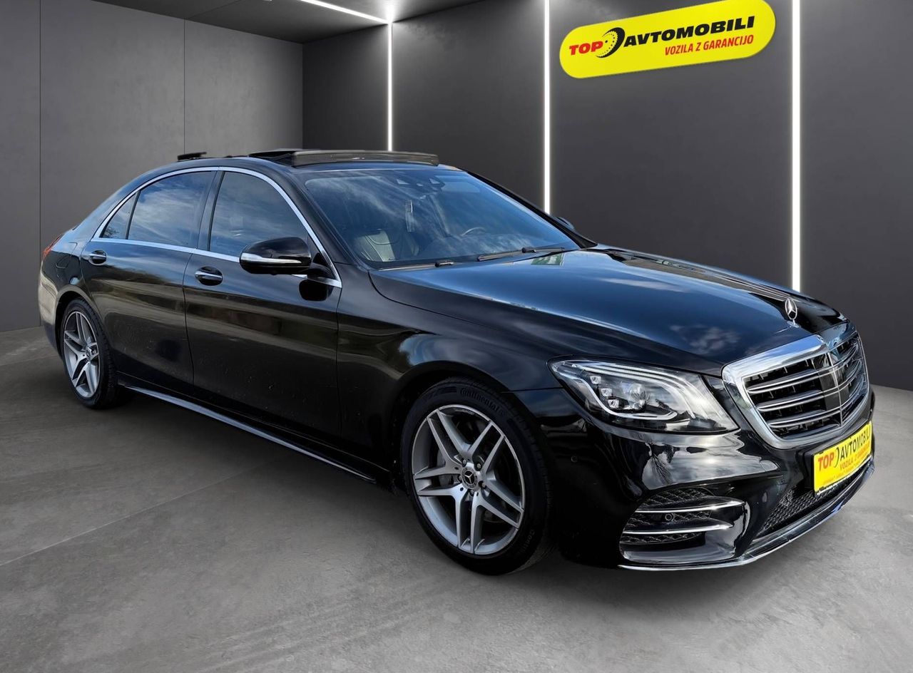 Zunanja slika - Mercedes-Benz S-Razred - 350d LONG AMG LINE MULTIBEAM 360KAM PANO PDC TOP - 11