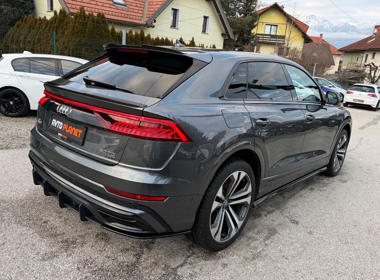 Zunanja slika - Audi Q8 - 50 TDI Quattro 3xS-LiNE HD MATRIX ACC 360KAM ALU22 - 7