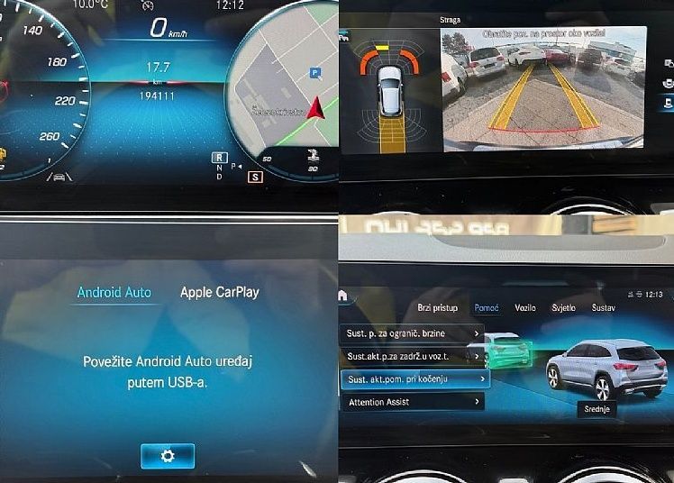 Zunanja slika - Mercedes-Benz GLA-Razred - GLA 200 d WIDE VIRTUAL Mrtvi Kot Apple KAMERA NAVI - 10