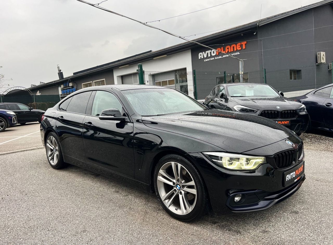 Zunanja slika - BMW Serija 4 - Gran Coupe: 420d Sport Line FULL LED NAVI PROF.  DAB ALU - 7