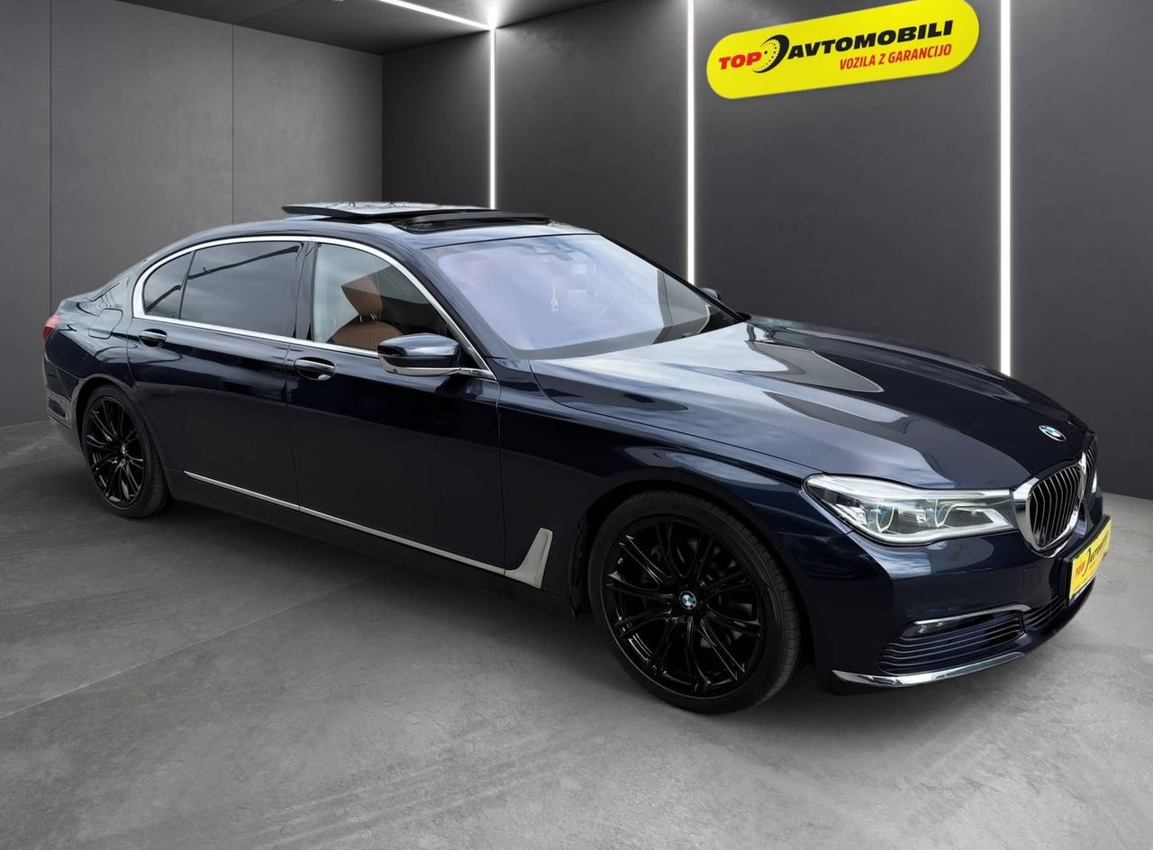 Zunanja slika - BMW Serija 7 - : 740Ld xDrive LED NAVI PDC MEMORY 360KAM RADAR TOP - 10