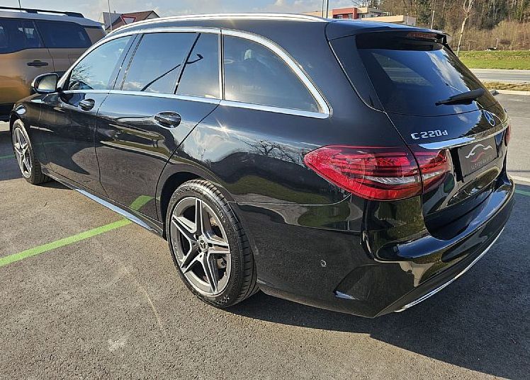 Zunanja slika - Mercedes-Benz C-Razred - C 220 d 4MATIC AMG line|Burmester|usnje|MultiBEAM| - 5