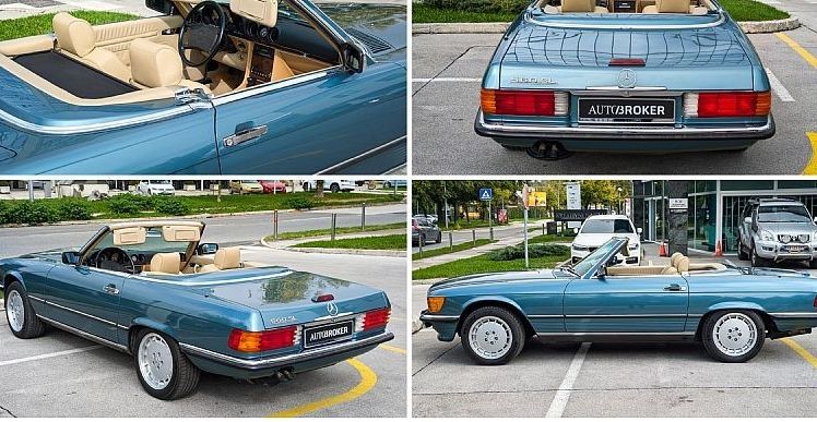 Zunanja slika - Mercedes-Benz SL-Razred - SL560 oldtimer AUT certifikat starodobnika - 11