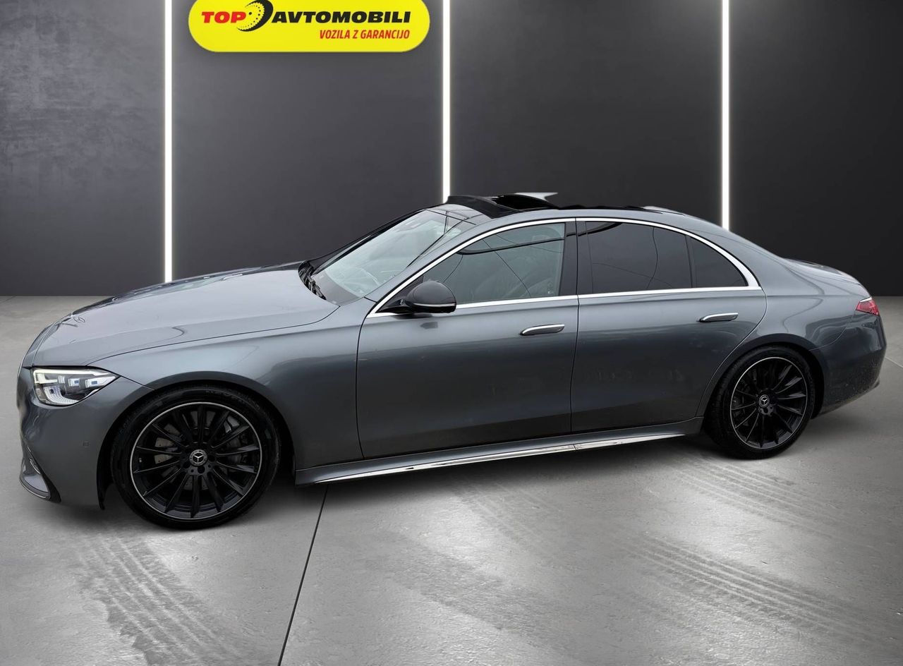 Zunanja slika - Mercedes-Benz S-Razred - 400 d 4MATIC AMG LINE DIGITAL LIGHT RADAR PANO T - 3