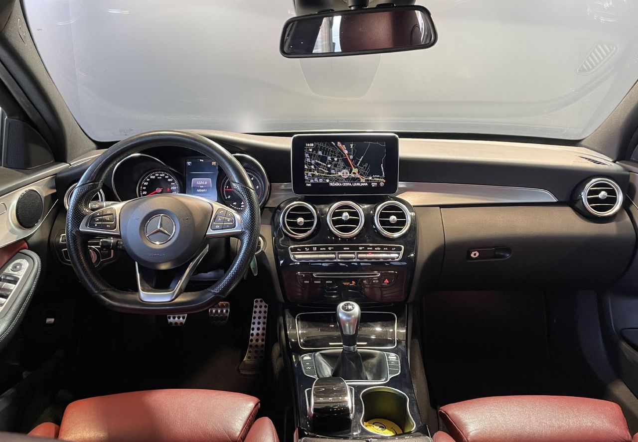 Zunanja slika - Mercedes-Benz C-Razred - C220d-AMG LINE-NAVI-TEMPOMAT-KAMERA-GRETJE SED-LED - 9
