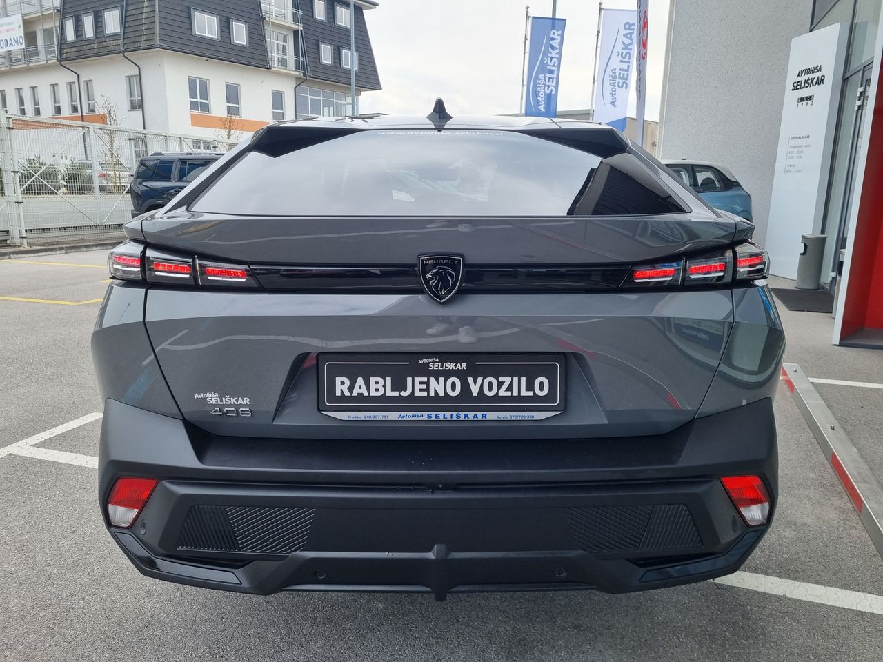 Zunanja slika - Peugeot 408 - 1.2 PURETECH MHEV - ODLIČNO OHRANJEN + TOP OPREMA - 2