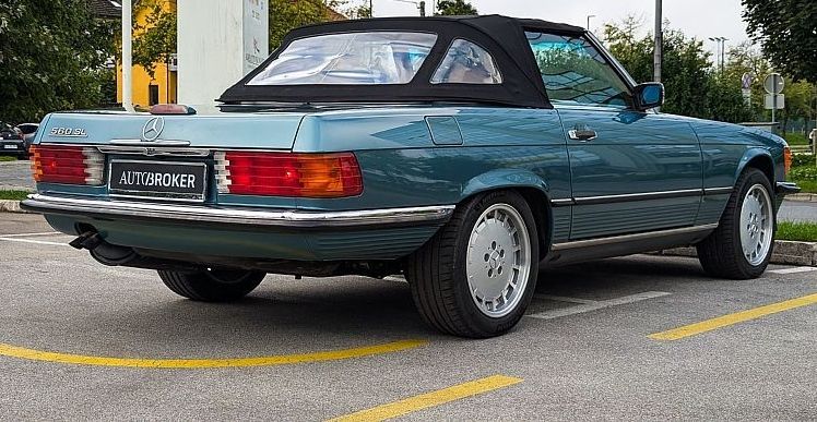 Zunanja slika - Mercedes-Benz SL-Razred - SL560 oldtimer AUT certifikat starodobnika - 5
