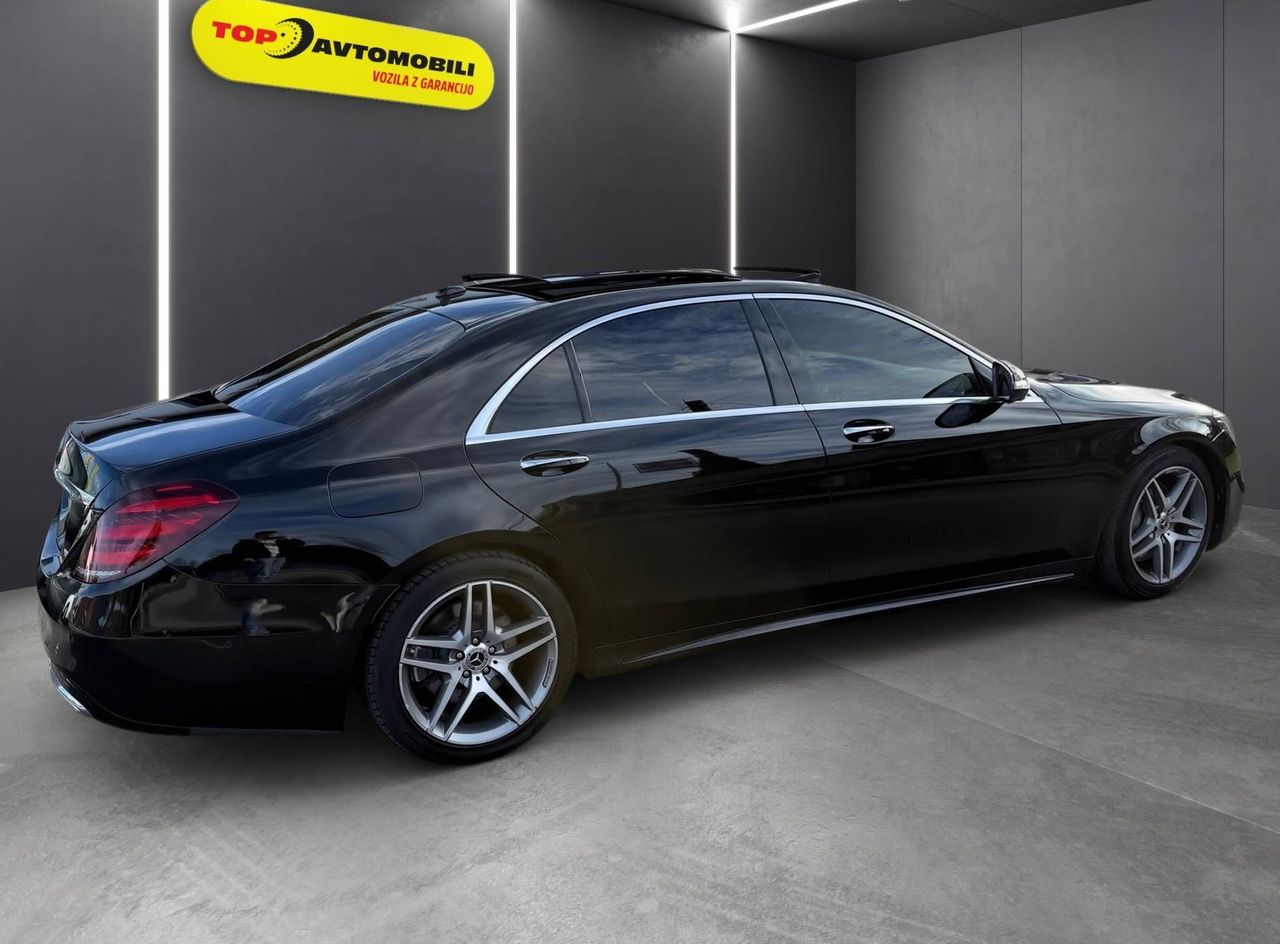 Zunanja slika - Mercedes-Benz S-Razred - 350d LONG AMG LINE MULTIBEAM 360KAM PANO PDC TOP - 9