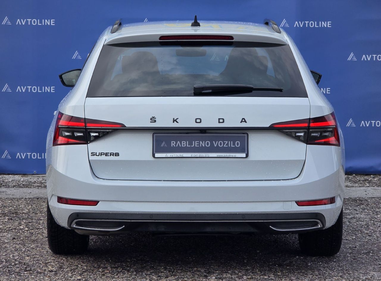 Zunanja slika - Škoda Superb - 1.5 TSI Sportline Combi 110 kW DSG AMBI NAVI EL SE - 5