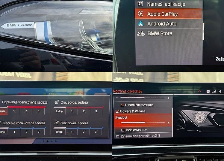 Zunanja slika - BMW serija 8 Cabrio: - 840i xDrive 4WS LASER BOWERS HUD ACC ZVOK MOTORJ - 12