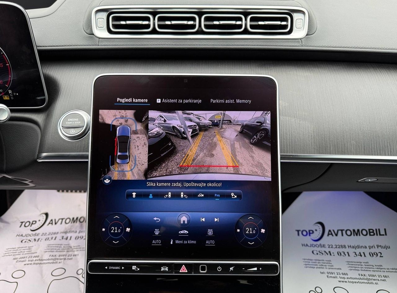 Zunanja slika - Mercedes-Benz S-Razred - 400 d 4MATIC AMG LINE DIGITAL LIGHT RADAR PANO T - 16