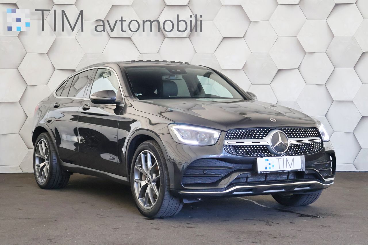 Zunanja slika - Mercedes-Benz GLC Coupe - 220d 4-Matic 9G-Tronic AMG Line 194KM - 2