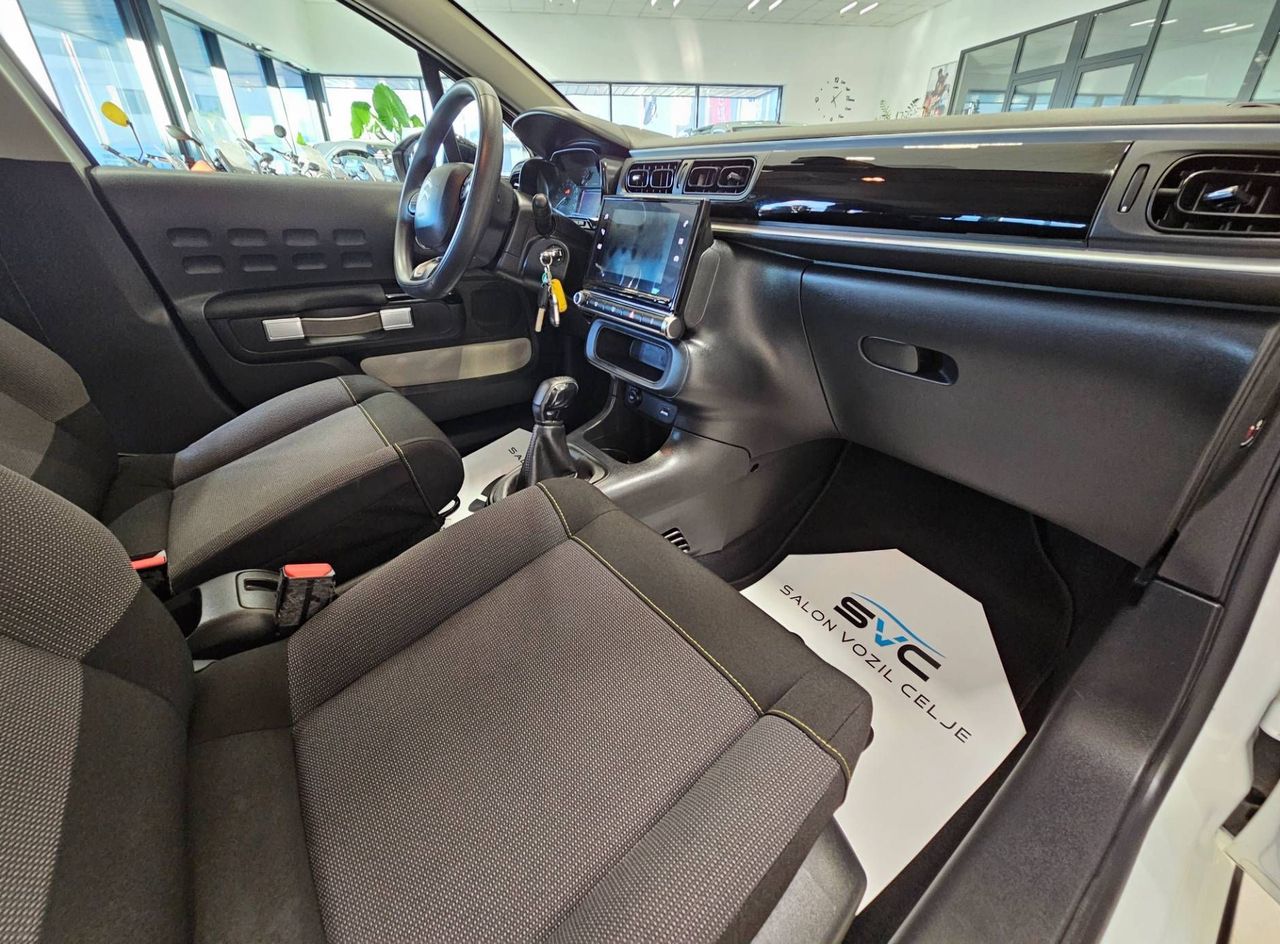 Zunanja slika - Citroën C3 - 1.2-1.LASTNIK-JAMSTVO-SERVISIRAN-OBROK ŽE 66€ - 11
