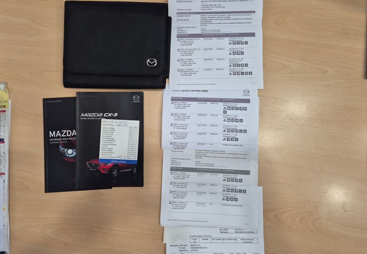 Zunanja slika - Mazda CX-3 - REVOLUTION G120 2.0 120PS M6-SLO-2.LAS-LED-DAB-HUD - 19