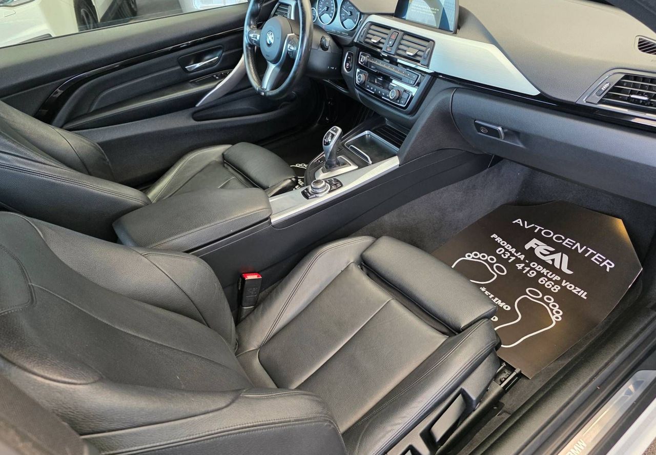 Zunanja slika - BMW Serija 4 - Coupe: 420d-AVT-SPORT LINE-140KW-XENON-LED -USNJE-NAVI- - 12