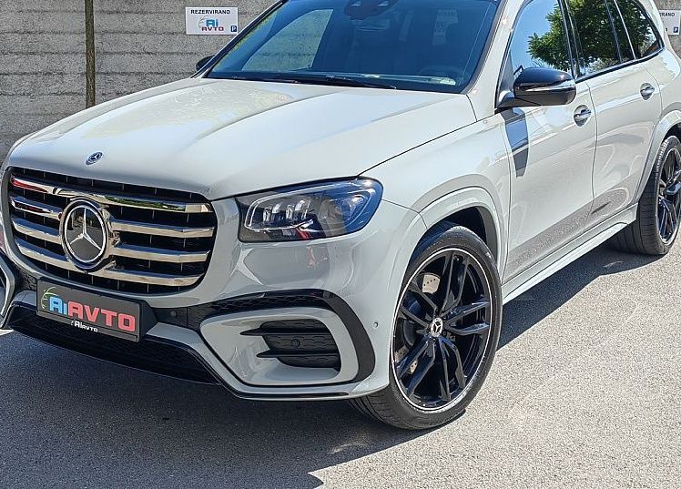 Zunanja slika - Mercedes-Benz GLS-Razred - 450d-4M-AMG-LINE-ZRAČNO-SOFT-CL-PANO-360-KAM-HLA-S - 2