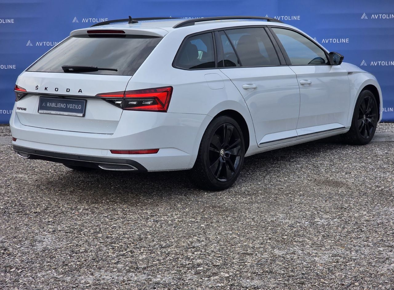 Zunanja slika - Škoda Superb - 1.5 TSI Sportline Combi 110 kW DSG AMBI NAVI EL SE - 6