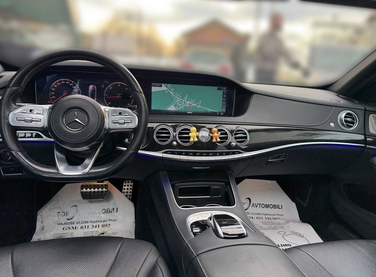Zunanja slika - Mercedes-Benz S-Razred - 350d 4MATIC AMG LINE PANO MASAŽA ACC 360 ZRAČNO .. - 19