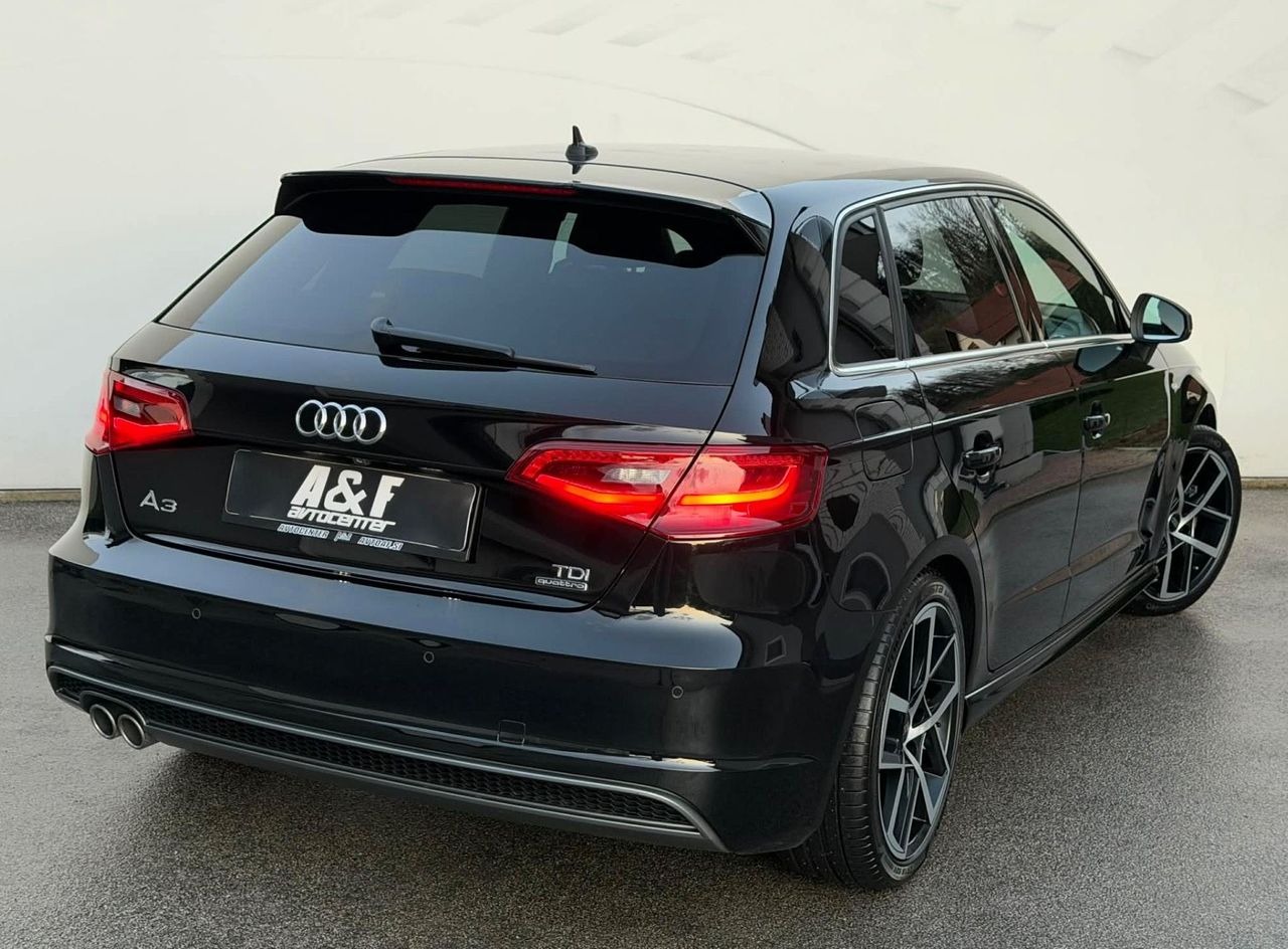 Zunanja slika - Audi A3 - 2.0 TDI-Q-4X4-AUT-3X S LINE-LIZING ZA TUJCE-NAVI-. - 5