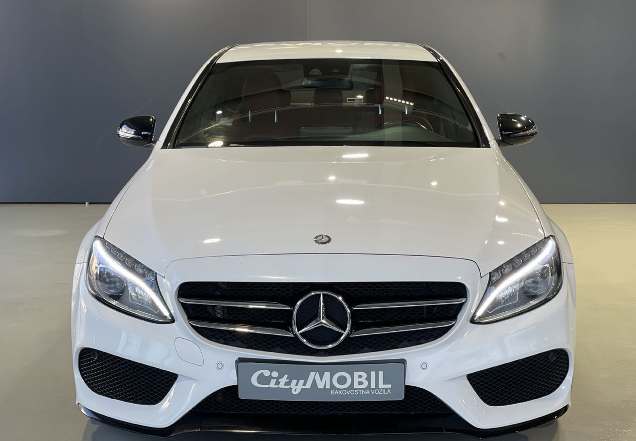 Zunanja slika - Mercedes-Benz C-Razred - C220d-AMG LINE-NAVI-TEMPOMAT-KAMERA-GRETJE SED-LED - 2