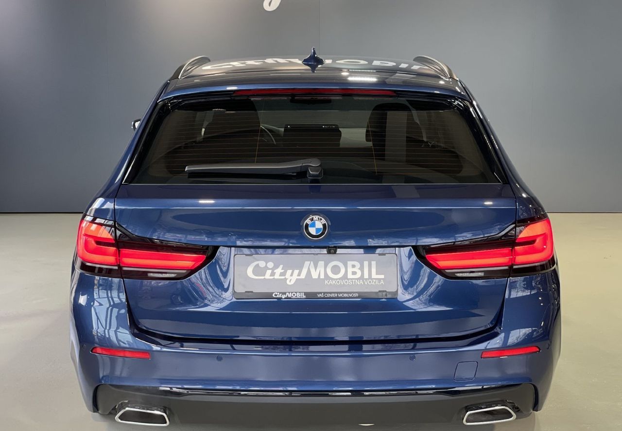 Zunanja slika - BMW Serija 5 - Touring: 1.LASTNIK-BUSINESS-RADAR-NAVI-MEMORY-USNJE - 6