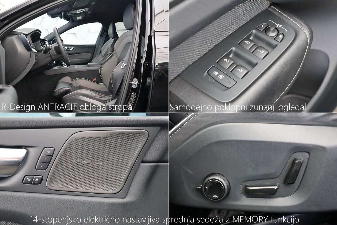 Zunanja slika - Volvo XC60 - B4D 2.0d AWD Geartronic R-Design DARK Plus 197KM - 17