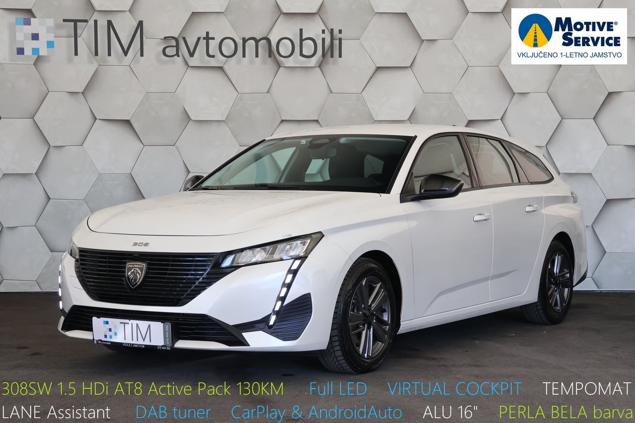 Zunanja slika - Peugeot 308 - 1.5 HDi AT8 Active Pack 130KM - 1