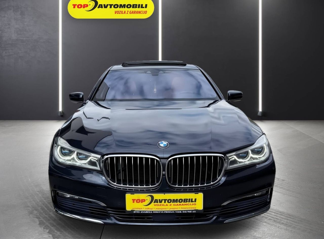 Zunanja slika - BMW Serija 7 - : 740Ld xDrive LED NAVI PDC MEMORY 360KAM RADAR TOP - 11
