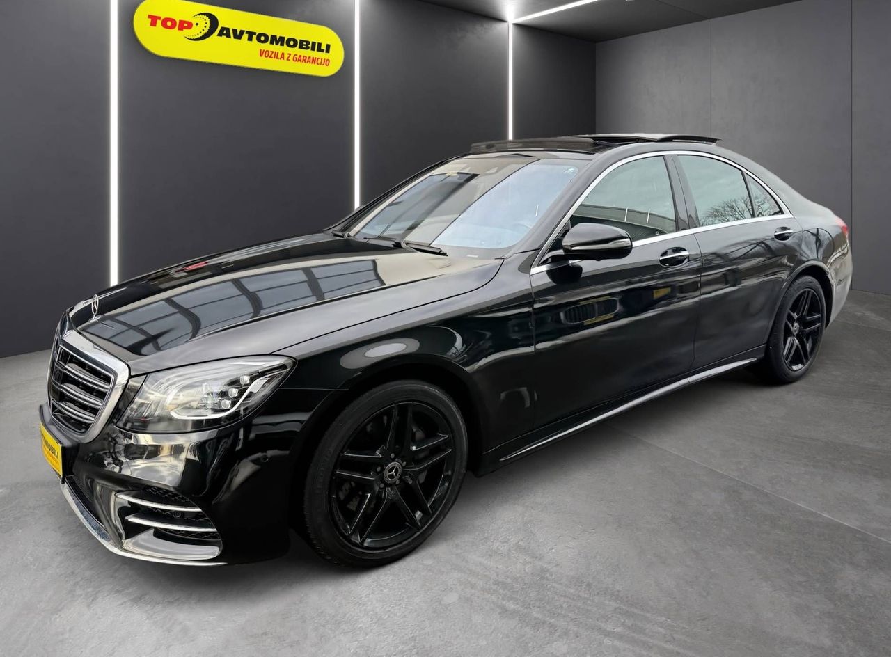 Zunanja slika - Mercedes-Benz S-Razred - 350d 4MATIC AMG LINE PANO MASAŽA ACC 360 ZRAČNO .. - 3