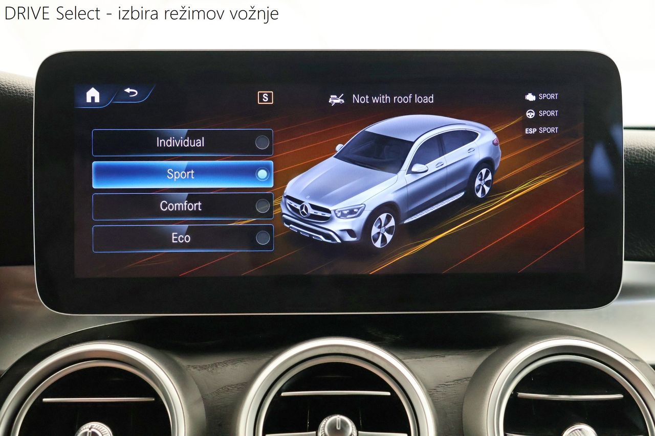 Zunanja slika - Mercedes-Benz GLC Coupe - 220d 4-Matic 9G-Tronic AMG Line - 19