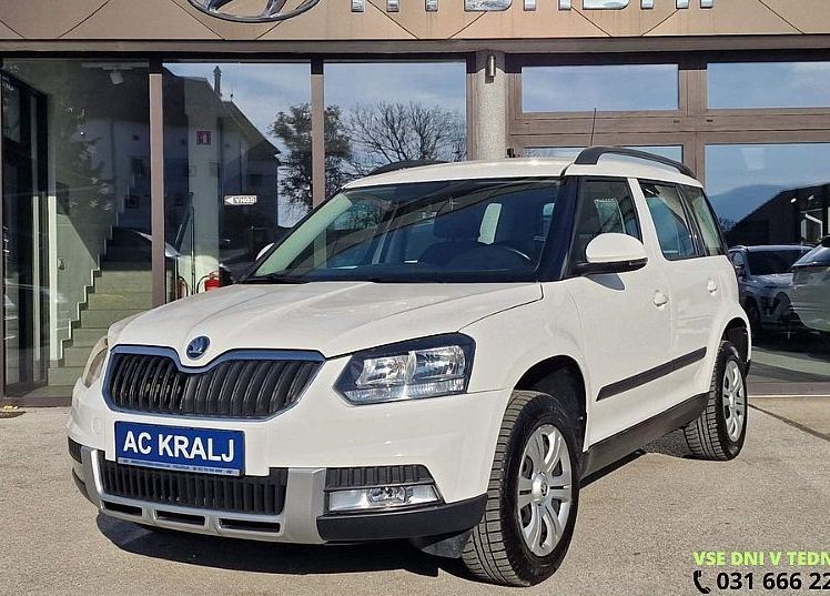 Zunanja slika - Škoda Yeti - Ambition OD TSI 77 kW. IZJEMNO OHRANJEN - 1