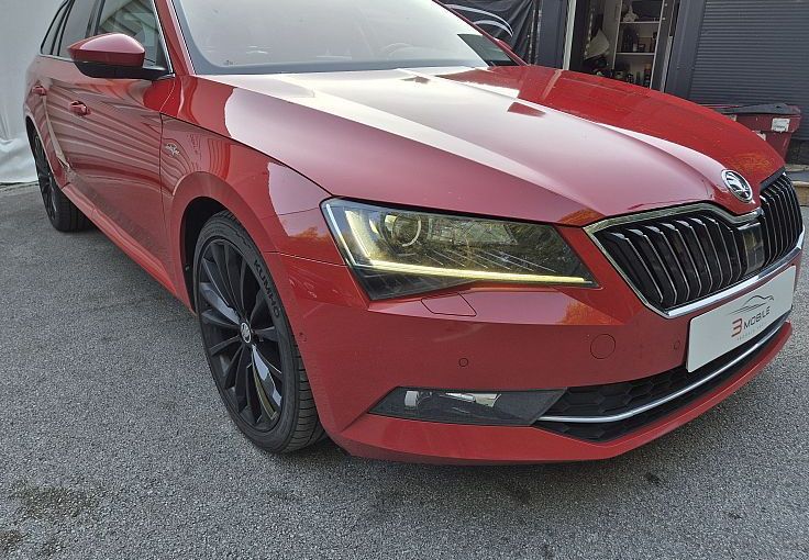 Zunanja slika - Škoda Superb - 2.0 TDI L K DSG 140 kW PANORAMA-USNJE-ACC - 3