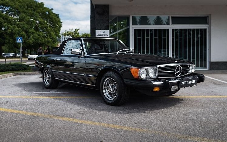 Zunanja slika - Mercedes-Benz SL-Razred - SL 450 4.5 V8 AUT. ALL BLACK mehka in trda streha - 3