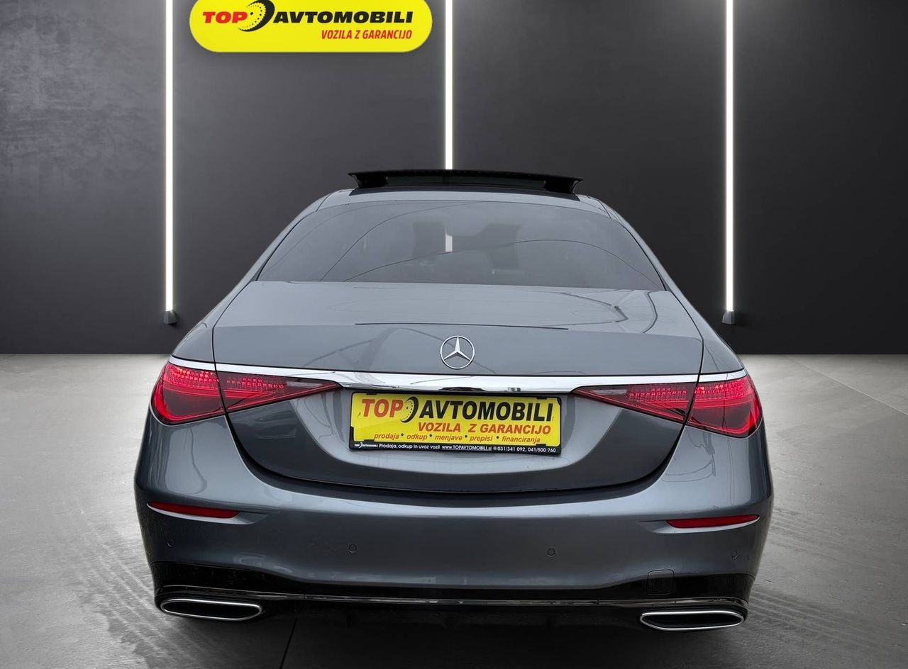 Zunanja slika - Mercedes-Benz S-Razred - 400 d 4MATIC AMG LINE DIGITAL LIGHT RADAR PANO T - 5
