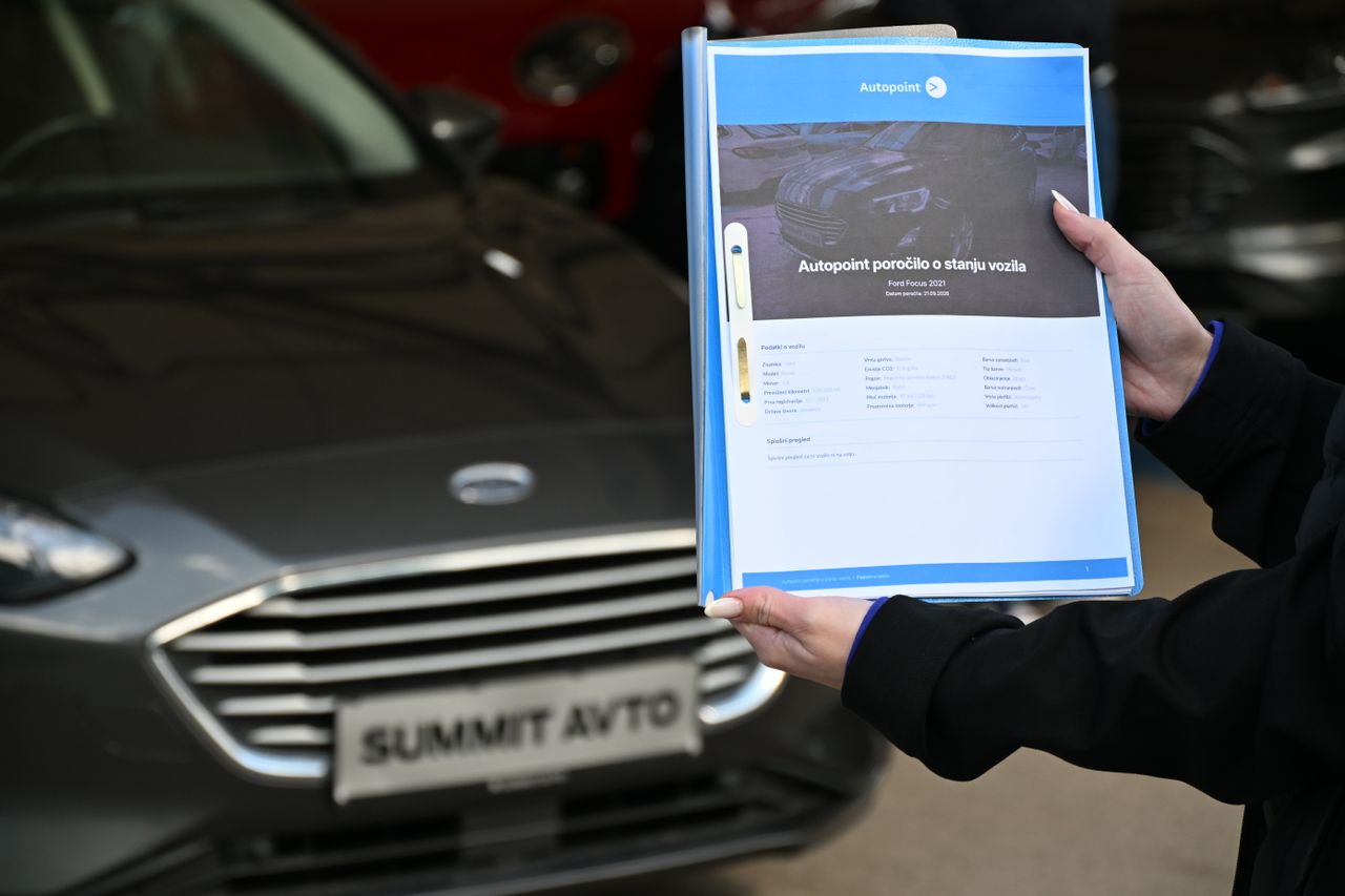 Poročilo o stanju vozila Ford Focus 2021.