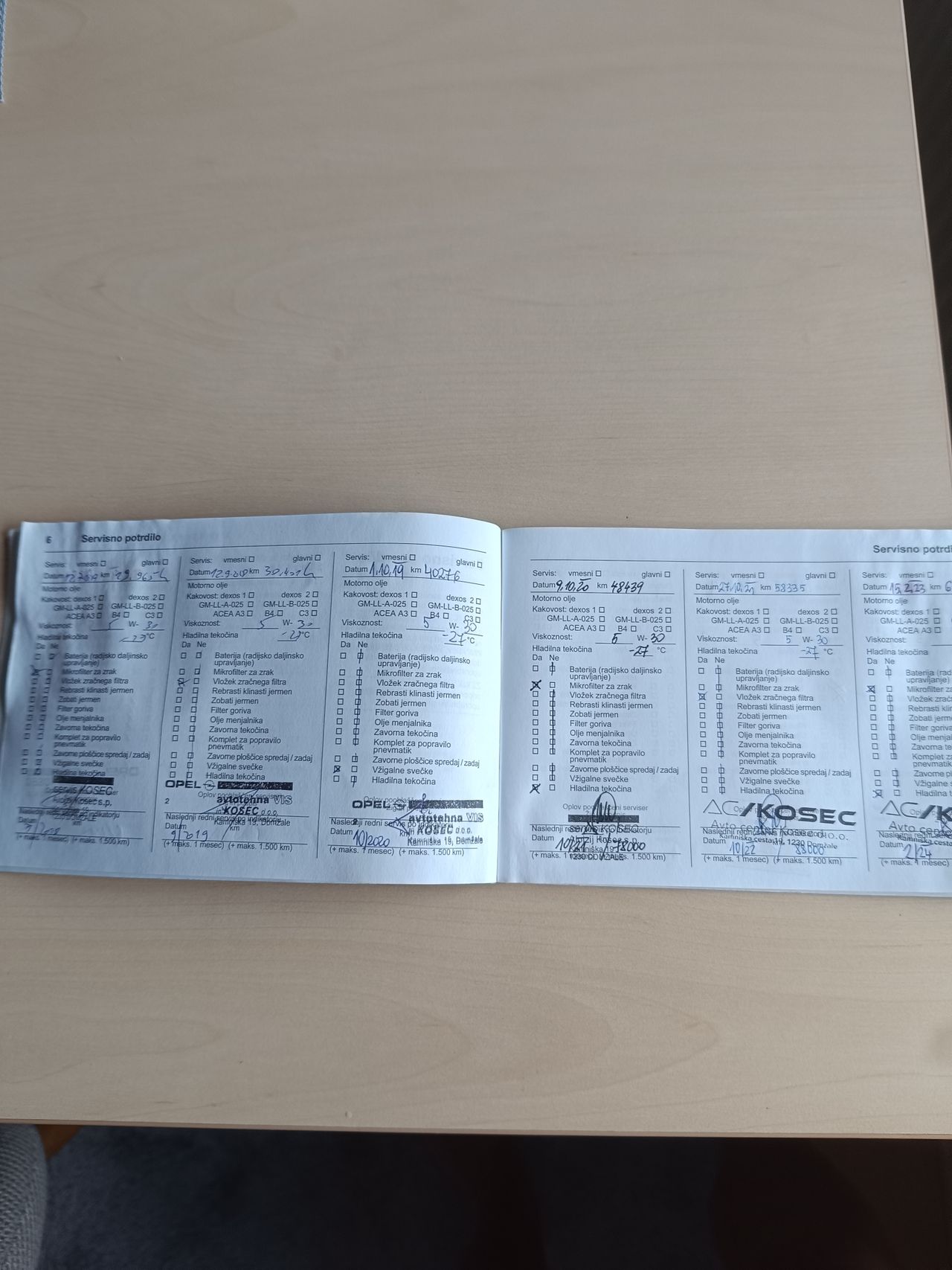 Poročilo o preverjanju vozila - Opel Meriva - 1,4 TURBO COSMO - 16