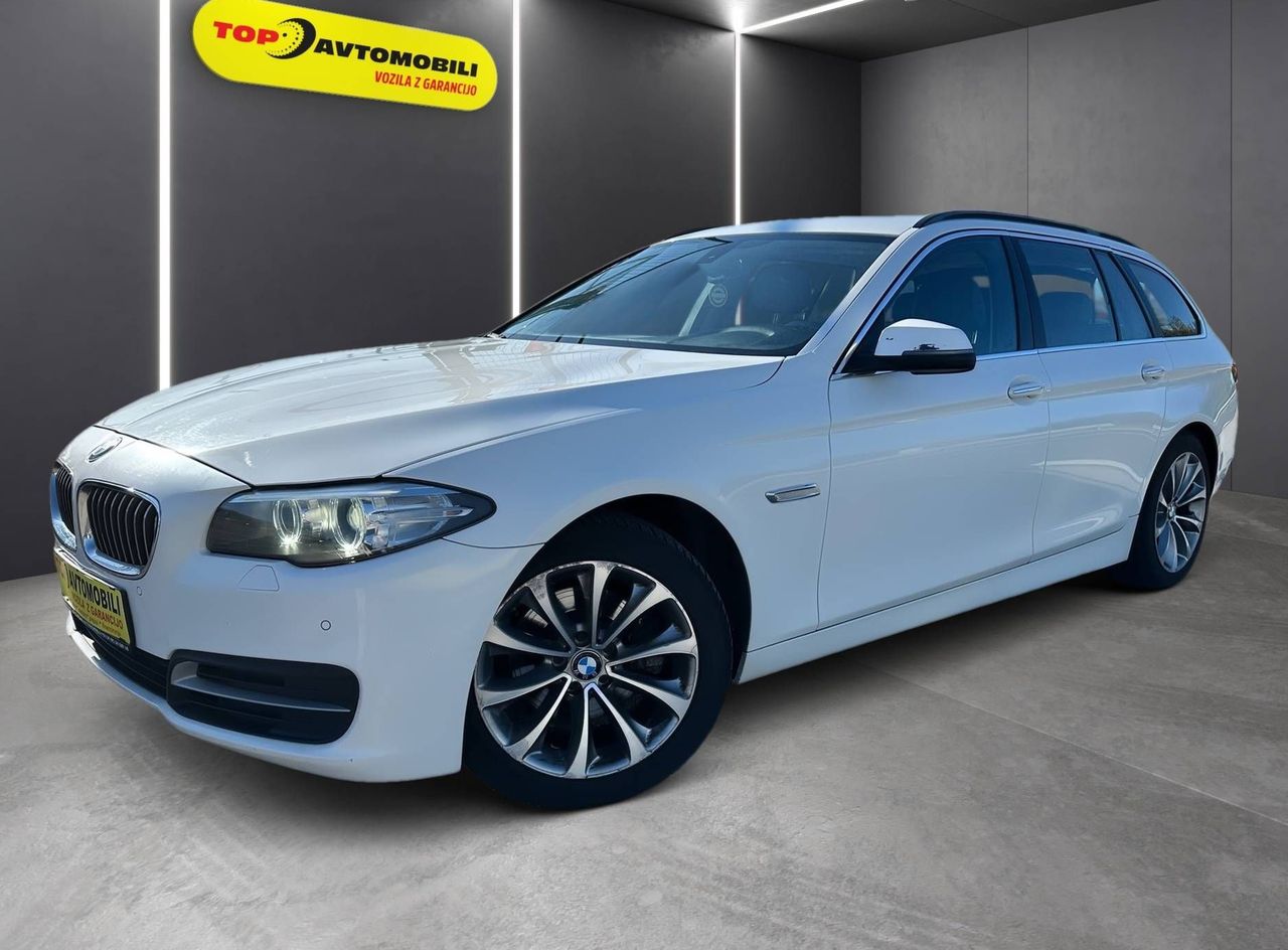 Zunanja slika - BMW Serija 5 - Touring: 520d LED NAVI TEMP HI-FI USNJE PDC FACELIFT TOP - 2