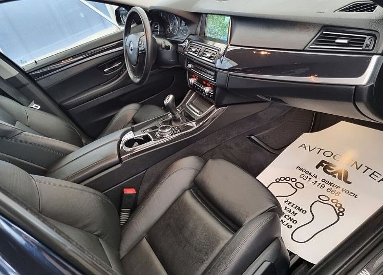 Zunanja slika - BMW Serija 5 - : 520d-FACELIFT-SPORT PAKET-USNJE-NAVI-XENON-LED-P.. - 13
