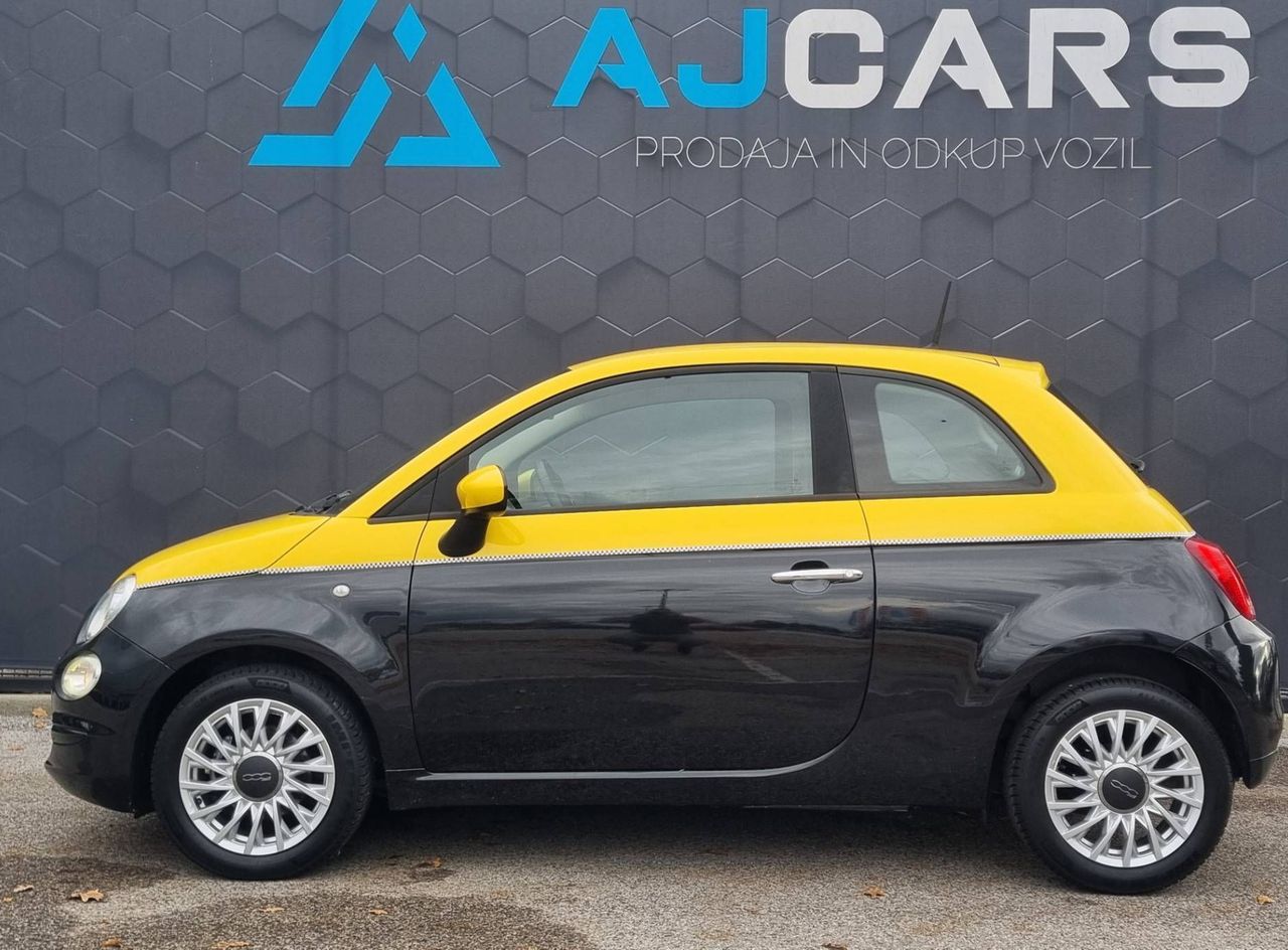 Zunanja slika - Fiat 500 - 1.2 8v Bicolor-Led-Alu-Tempomat-Multifunkcija-USB - 3