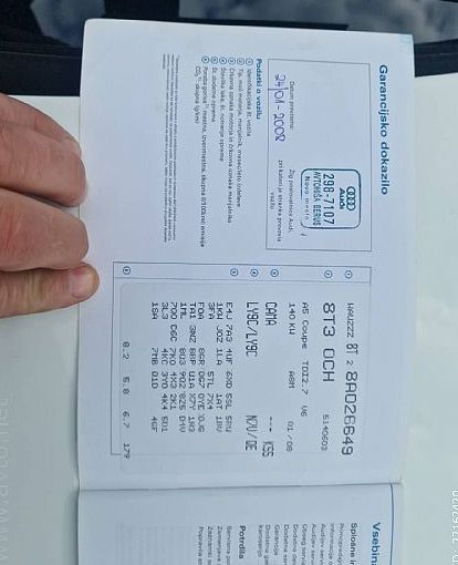 Zunanja slika - Audi A5 - 2.7 TDI S-LINE  ZELO LEP SLOVENSKO POREKLO... - 11