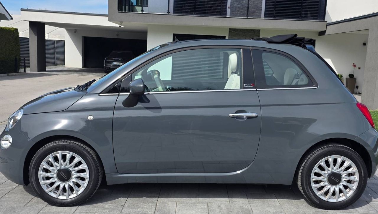 Zunanja slika - Fiat 500C - 0.9 TWIN TURBO-CABRIO-KOT NOV-LED-PDC-ZASLON - 5