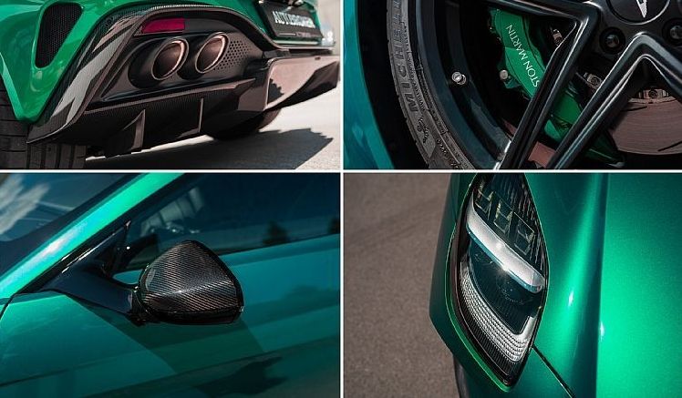Zunanja slika - Aston Martin Vantage - PERFORMANCE PODIUM GREEN KARBON BOWERS WILKINS - 12
