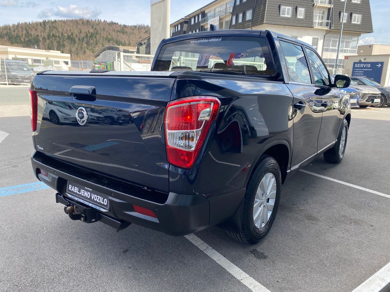 Zunanja slika - SsangYong Musso - 2.2D 4X4 - TOVORNO N1 + AVTOMATIK + VLEČNA KLJUKA - 7