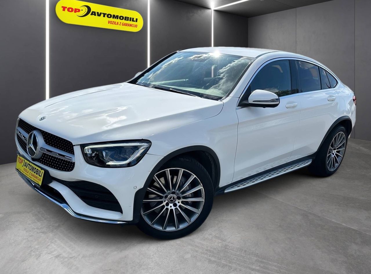 Zunanja slika - Mercedes-Benz GLC-Razred - GLC coupe 220d 4MATIC AMG LINE LED RADAR KAM 360 USNJE NAVI - 2