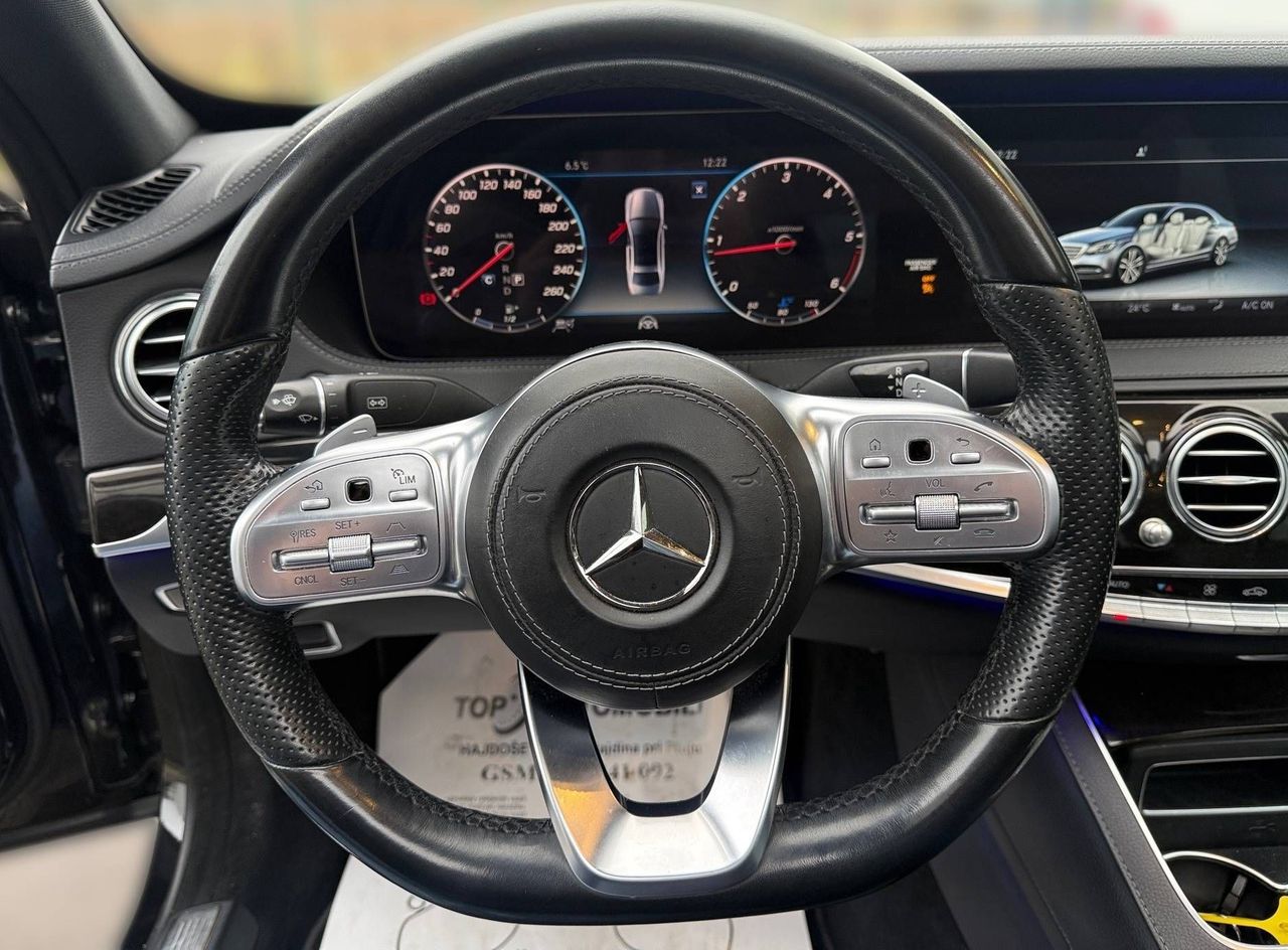 Zunanja slika - Mercedes-Benz S-Razred - 350d 4MATIC AMG LINE PANO MASAŽA ACC 360 ZRAČNO .. - 15