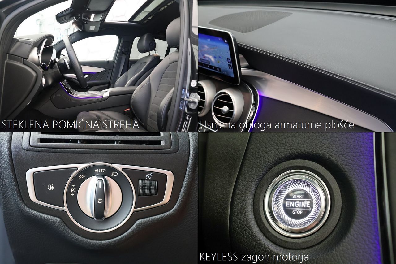 Zunanja slika - Mercedes-Benz GLC Coupe - 220d 4-Matic 9G-Tronic AMG Line 194KM - 17