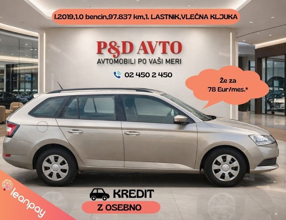 Zunanja slika - Škoda Fabia - Combi 1,0 TSI Easy - 1