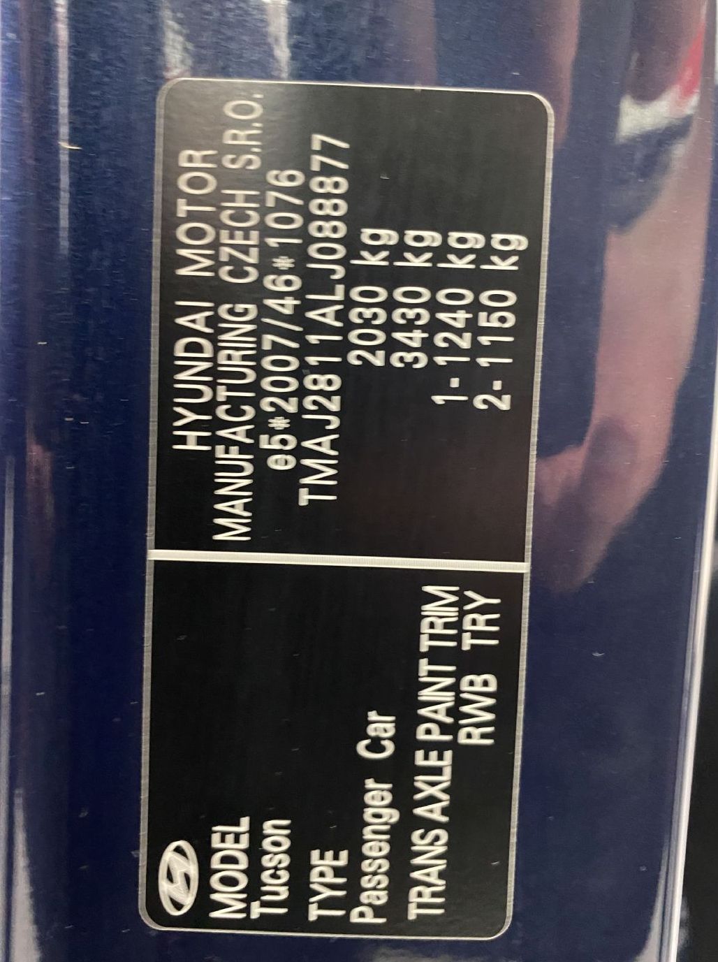 Zunanja slika - Hyundai Tucson - 1.6 GDI. 1.6 T-GDI 2WD 97 kW.NEMŠKI - 19