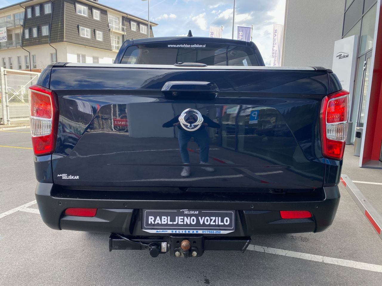 Zunanja slika - SsangYong Musso - 2.2D 4X4 - TOVORNO N1 + AVTOMATIK + VLEČNA KLJUKA - 5