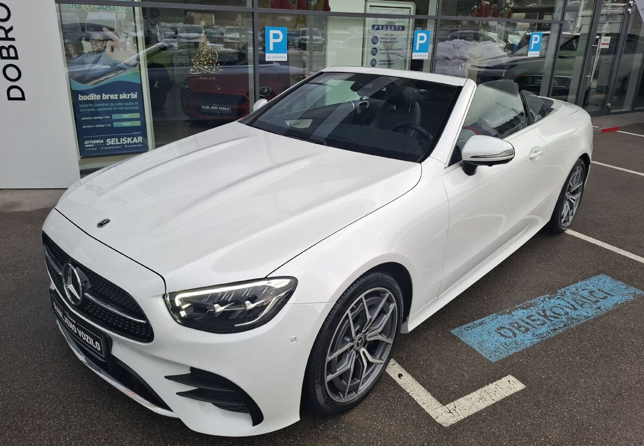 Zunanja slika - Mercedes-Benz E-Razred - E200 AMG LINE AVTOMATIK-BURMESTER HI-FI-KOT NOV - 17